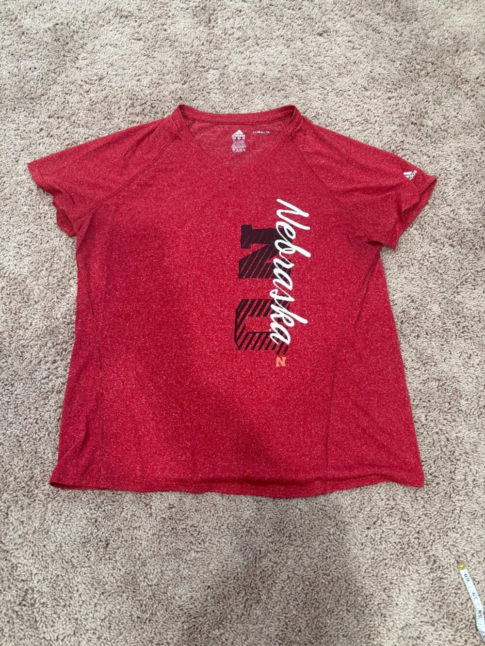 Adidas women's Nebraska tshirt size XL